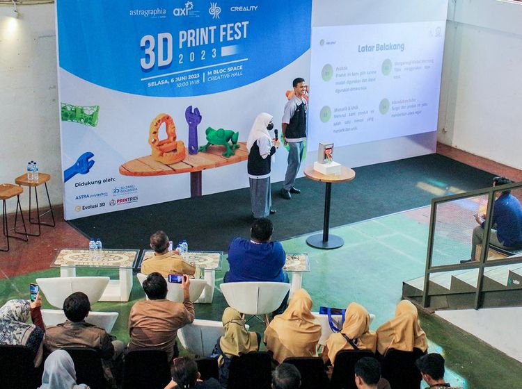 Mengintip 3D Print Fest Karya Anak Bangsa