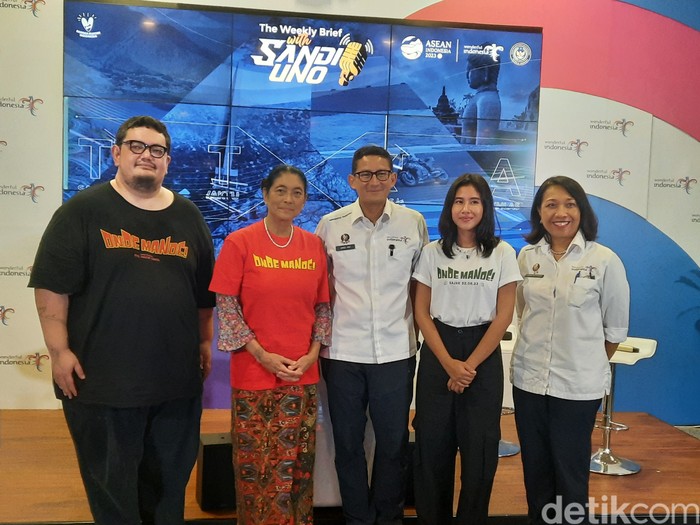 Menparekraf Sandiaga Uno mendukung Film Onde Mande!