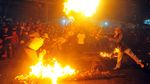 Meriahnya Tradisi Perang Obor di Jepara