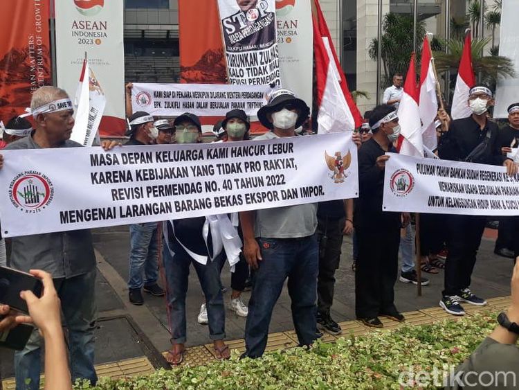 Potret Pengusaha Thrifting Geruduk Kemendag, Minta 7 Hal Ini