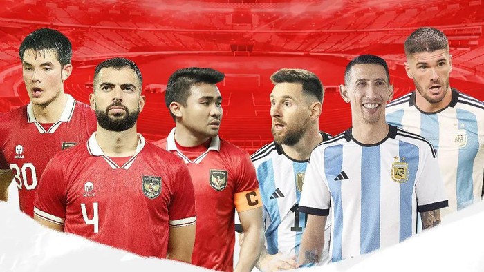 Pertandingan Indonesia vs Argentina 19 Juni 2023