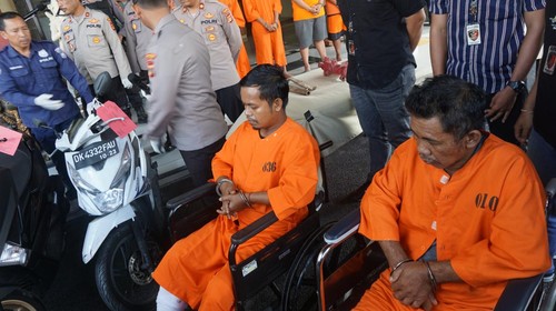 Polres Badung membekuk dua pelaku pencurian motor (curanmor) bernama Suharyanto (36) dan Ahmad (50).