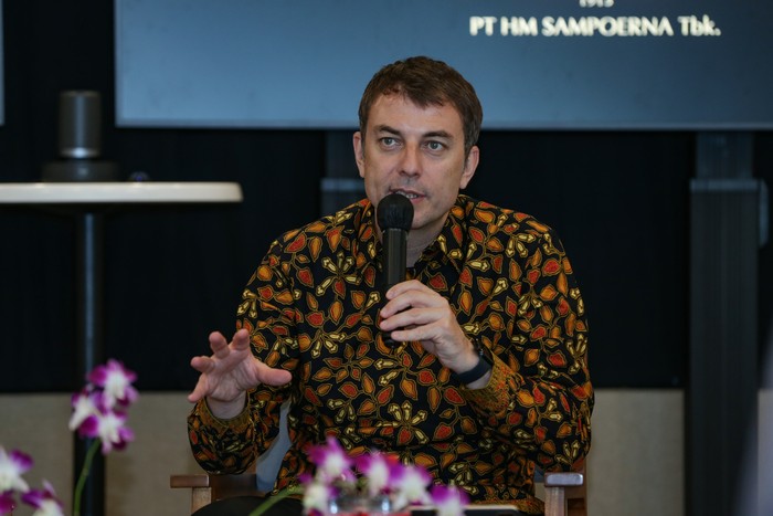 Presiden Direktur Sampoerna Vassilis Gkatzelis