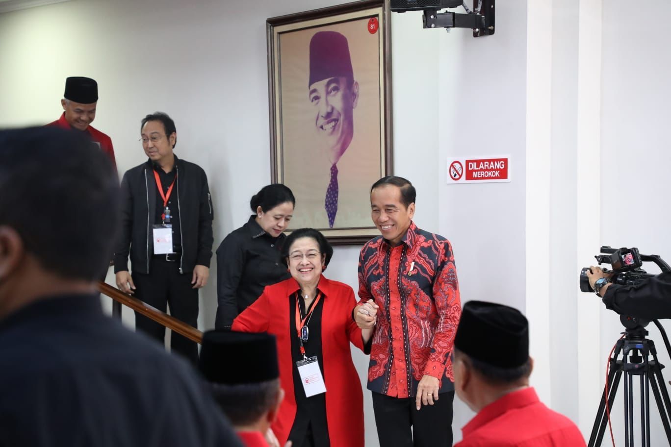 Presiden Jokowi dan Megawati Soekarnoputri. (Dok. PDIP)