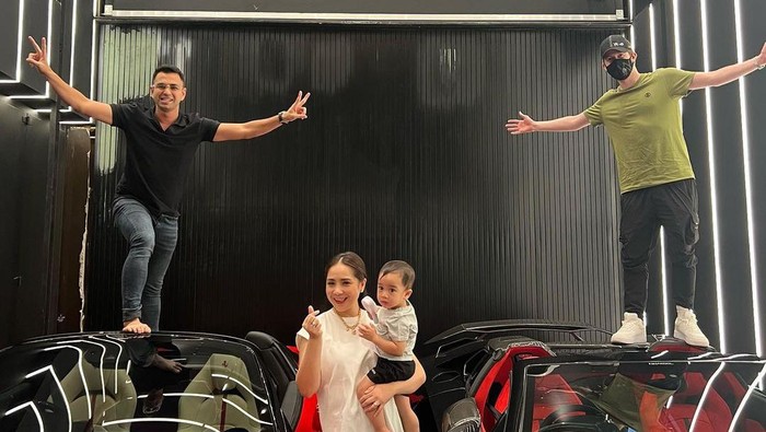 Raffi Ahmad dan Alan Walker.