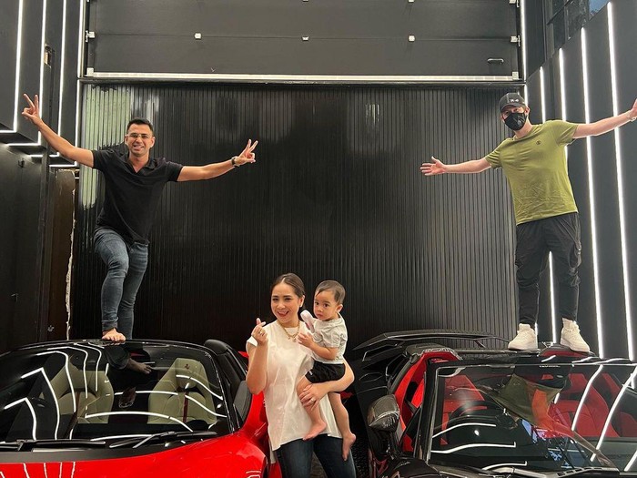 Raffi Ahmad dan Alan Walker.