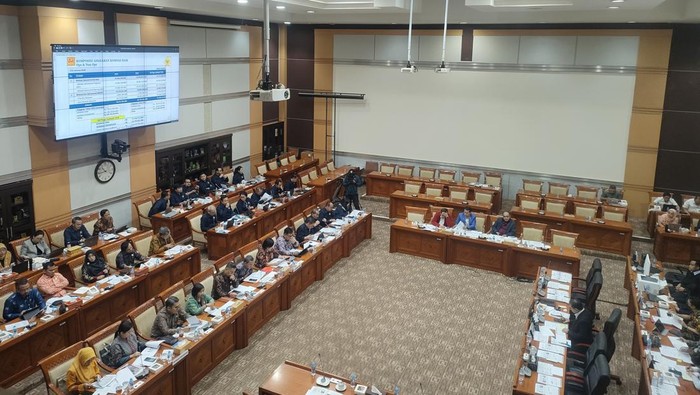 Rapat Kerja Komisi III DPR RI dengan LPSK, Gedung Parlemen, Senayan, Selasa (6/6/2023)