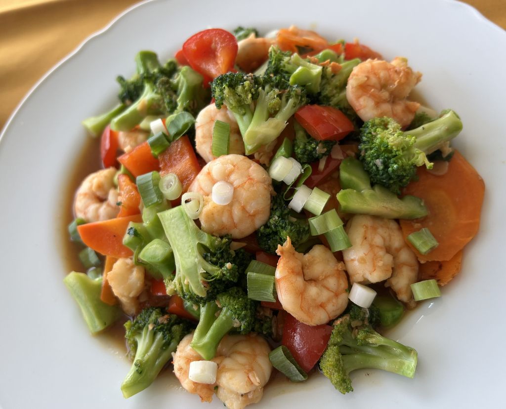 Resep Tumis Udang dan Brokoli