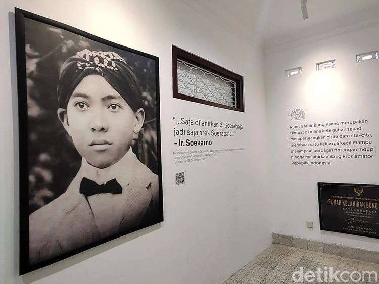 Mampir ke Rumah Lahir Bung Karno di Surabaya