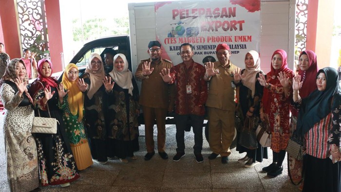 Sejumlah produk UMKM Kabupaten Sumenep mulai diujicoba dipasarkan ke luar negeri