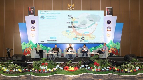 Sosialisasi Transportasi yang Berkeselamatan Dalam Rangka Mendukung Sektor Pariwisata di Provinsi NTB, Selasa (6/6/2023). (Foto: Ahmad Viqi/detikBali)