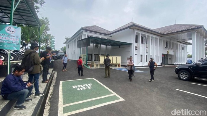 Suasana di PN Cianjur saat gempa mengguncang