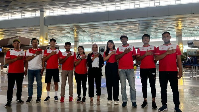 Tim balap sepeda Indonesia yang dikirim ke kejuaraan Asia di Thailand, Asian Road Cycling Championships 2023.