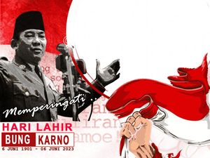 Twibbon dan Ucapan Hari Lahir Bung Karno, Diperingati 6 Juni