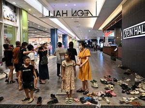 Vietnam Panas Banget, Warga Sampai Ngadem di Mal