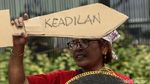 Aksi PRT Minta DPR Segera Selesaikan RUU PPRT