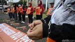 Aksi PRT Minta DPR Segera Selesaikan RUU PPRT