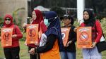 Aksi PRT Minta DPR Segera Selesaikan RUU PPRT