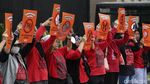 Aksi PRT Minta DPR Segera Selesaikan RUU PPRT