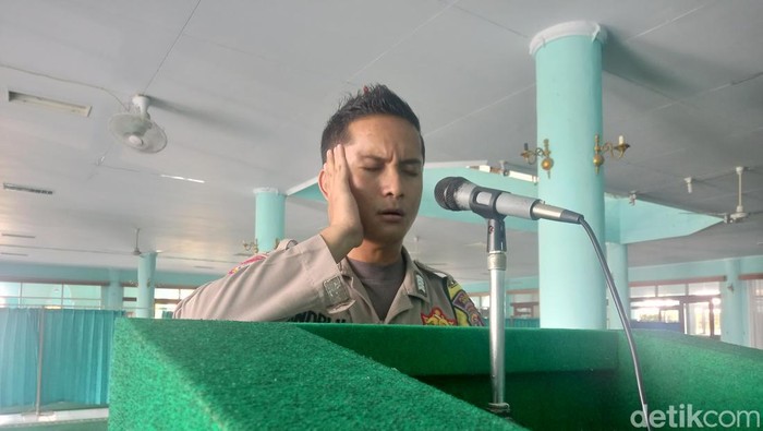 Bripka Andri Hermawan anggota Polres Subang