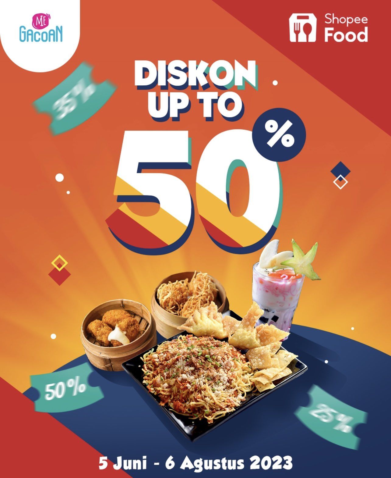 Catat! Ini Kumpulan Diskon Makanan dan Minuman Enak di Bulan Juni