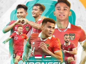 Link Live Streaming Indonesia vs Palestina 2023 Malam Ini