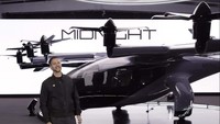 Penerbangan perdana Midnight diharapkan terjadi pada tahun 2025 dengan United Airlines, yang sudah memesan dengan nilai US$ 1 miliar untuk lebih dari 200 eVTOL pada Februari 2021.  