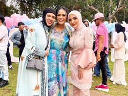 Adu Gaya Krisdayanti, Ashanty hingga Geni Faruk di Gender Reveal Aurel-Atta