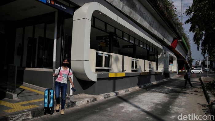 Halte TJ Senen Sentral Kembali Beroperasi, Begini Potretnya PT Transportasi Jakarta (Transjakarta) telah membuka kembali Halte Senen Sentral, Jakarta Pusat usai direvitalisasi, Rabu (7/6/2023).