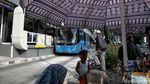 Halte TJ Senen Sentral Kembali Beroperasi, Begini Potretnya