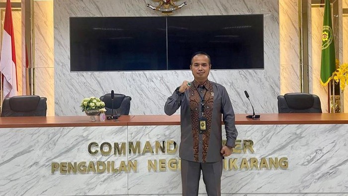 Humas PN Cikarang, Iskandar S Nasution. Foto dokumen pribadi Iskandar S Nasution.