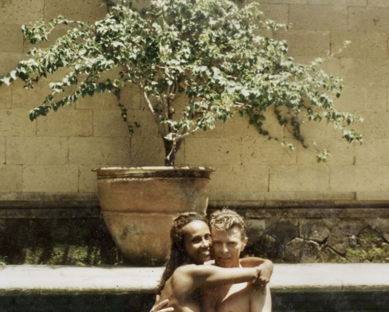 Iman dan David Bowie Bulan Madu di Bali