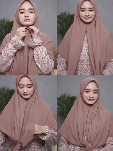 Inara Rusli membuat video tutorial hijab syar'i yang simpel bisa kamu coba di rumah.