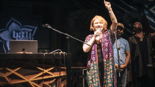 Inisiator BaliSpirit Festival Meghan Pappenheim, Sabtu (6/5/2023).