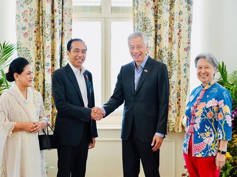 Jokowi dan PM Singapura