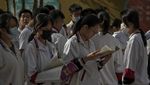 Jutaan Siswa China Ikuti Ujian Masuk Perguruan Tinggi Tersulit di Dunia