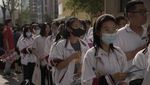 Jutaan Siswa China Ikuti Ujian Masuk Perguruan Tinggi Tersulit di Dunia