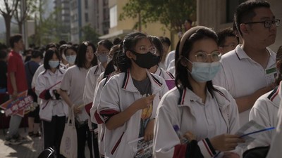 Jutaan Siswa China Ikuti Ujian Masuk Perguruan Tinggi Tersulit di Dunia