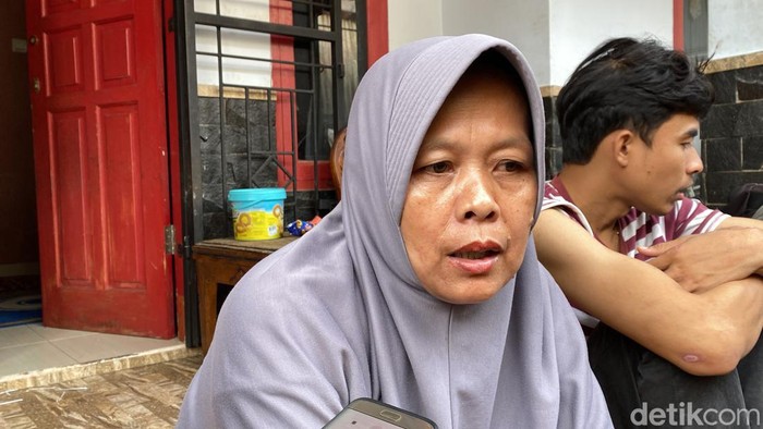 Lokasi tempat geng motor di Sukabumi mengacungkan senjata.