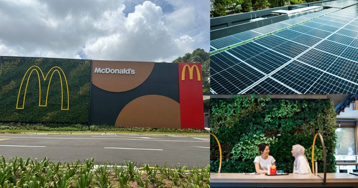 McDonalds unik di Singapura berkonsep ramah lingkungan