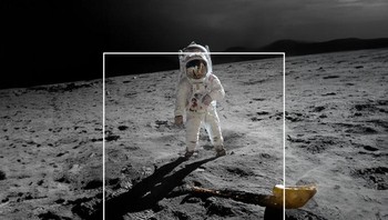 Foto ikonik pendaratan di Bulan. Foto: twitter.com/StepnEurope