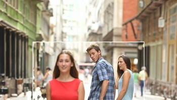 Meme baju merah jangan sampai lepas. Foto: twitter.com/StepnEurope