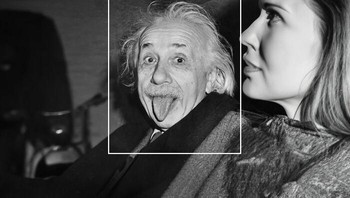 Meme lidah Einstein. Foto: twitter.com/StepnEurope
