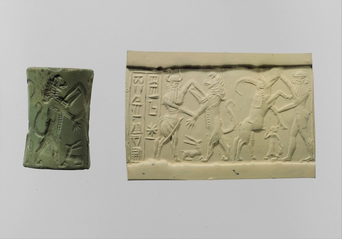 Peninggalan dari zaman Kekaisaran Akkadia dari Mesopotamia