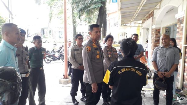 Polresta Bogor Kota mengecek perusahaan-perusahaan yang mengurus pekerja migran Indonesia (PMI). Satu perusahaan didapati izinnya sudah mati. (dok Polresta Bogor Kota)