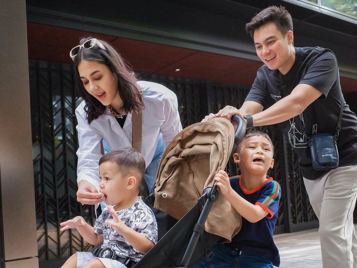 Potret Kedua Anak Paula dan Baim Wong