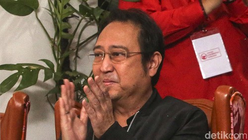 Prananda Prabowo saat menghadiri Rakernas PDIP di Jakarta, Rabu (7/6/2023).