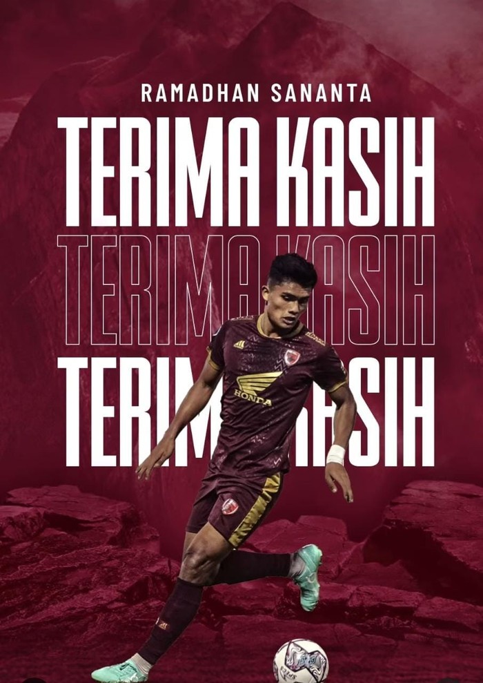 PSM Makassar mengumumkan perpisahan dengan Ramadhan Sananta.