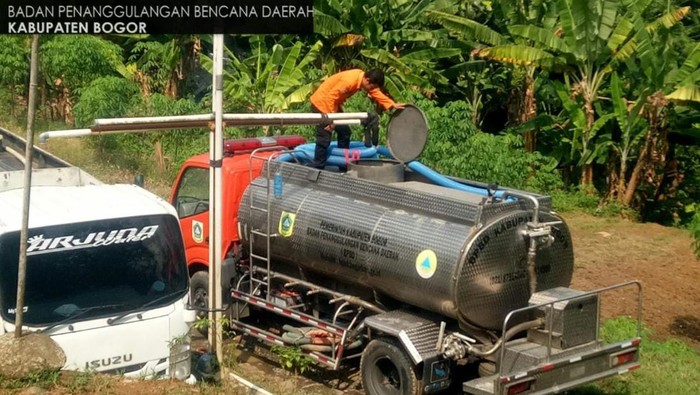 Sejumlah wilayah di Jasinga, Kabupaten Bogor, mengalami kekeringan (dok. BPBD Kabupaten Bogor)