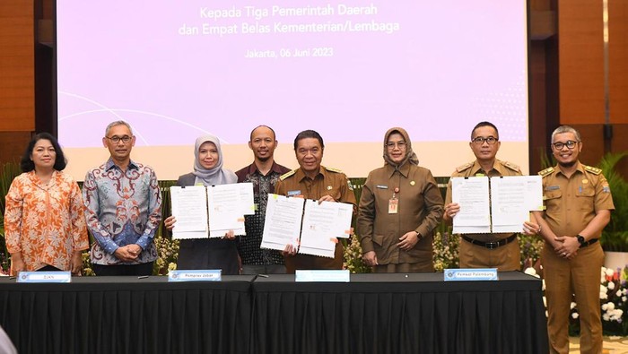 Serah terima aset eks BLBI dari Kemenkeu ke Pemprov Banten